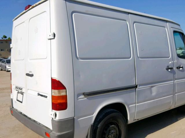 WD0PD144965938670 - 2006 DODGE SPRINTER 2 WHITE photo 9