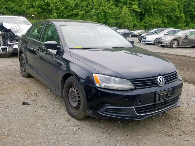 3VW2K7AJ9BM058107 - 2011 VOLKSWAGEN JETTA BASE BLACK photo 1