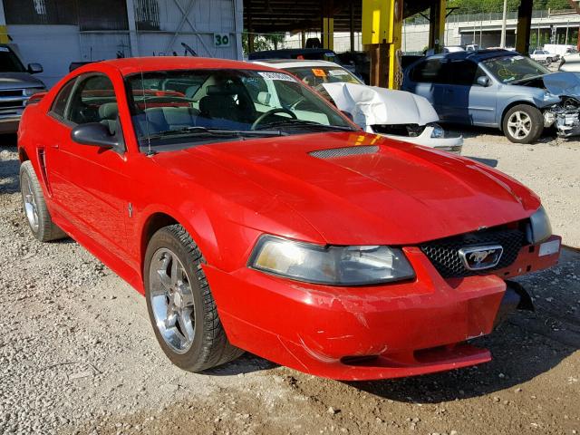 1FAFP40412F213917 - 2002 FORD MUSTANG RED photo 1