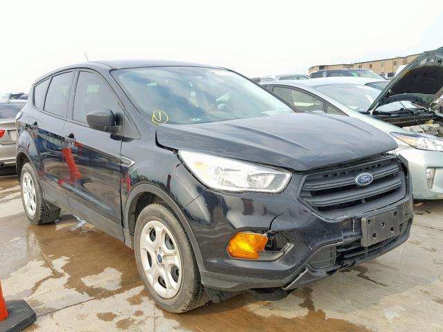 1FMCU0F77HUE25933 - 2017 FORD ESCAPE S BLACK photo 1