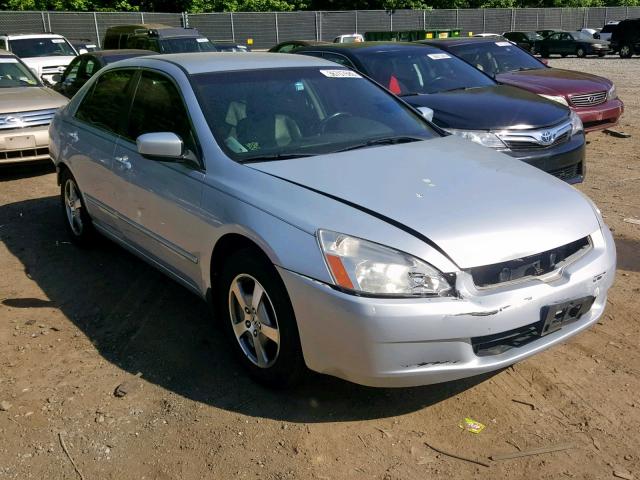 JHMCN36545C007038 - 2005 HONDA ACCORD HYB SILVER photo 1