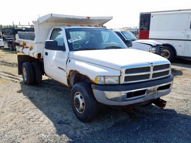 3B6MC36541M276813 - 2001 DODGE RAM 3500 WHITE photo 1