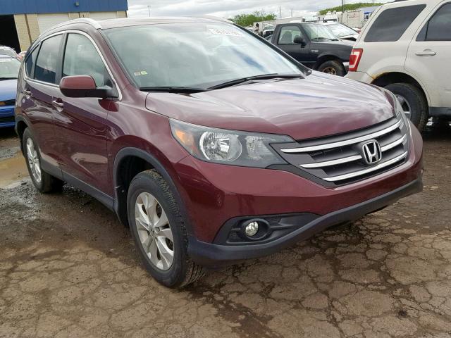 5J6RM4H78EL093094 - 2014 HONDA CR-V EXL RED photo 1