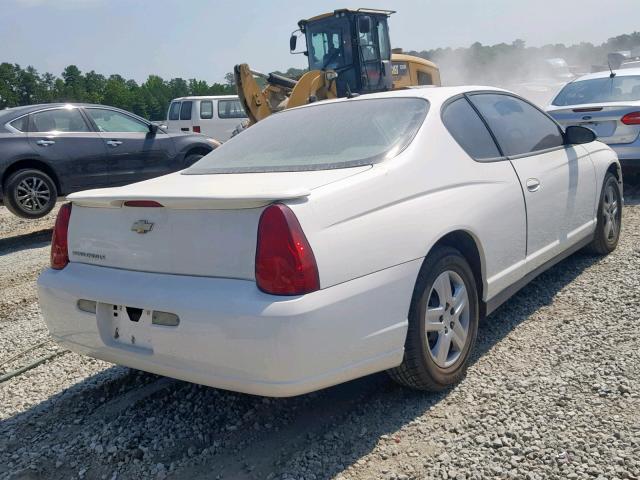 2G1WJ15K069188274 - 2006 CHEVROLET MONTE CARL WHITE photo 4