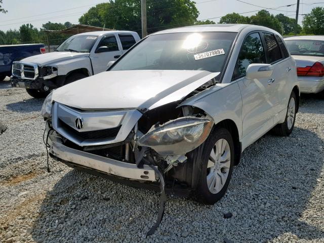 5J8TB1H59BA000851 - 2011 ACURA RDX TECHNO WHITE photo 2