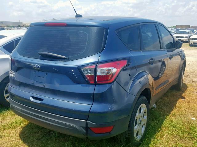 1FMCU0F71JUB11460 - 2018 FORD ESCAPE S BLUE photo 4