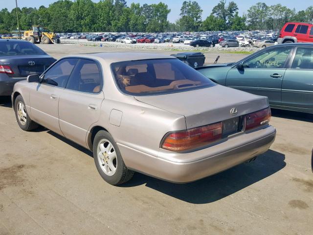 JT8VK13T6N0059054 - 1992 LEXUS ES 300 SILVER photo 3