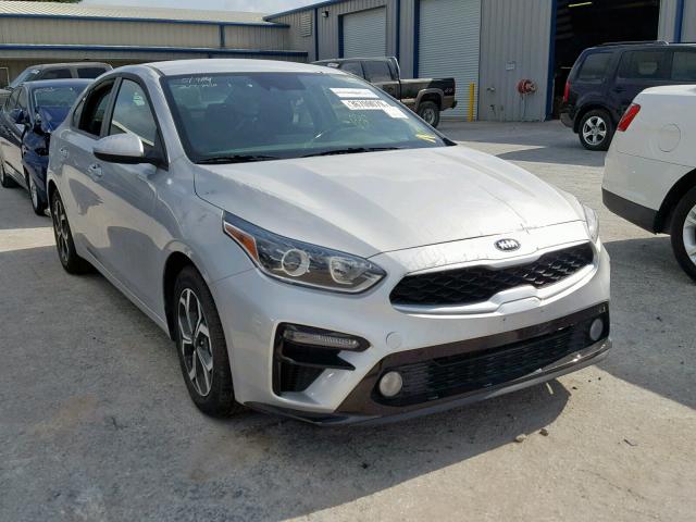 3KPF24AD6KE034046 - 2019 KIA FORTE FE SILVER photo 1