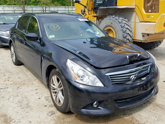 JN1CV6AR8DM751461 - 2013 INFINITI G37 BLACK photo 1