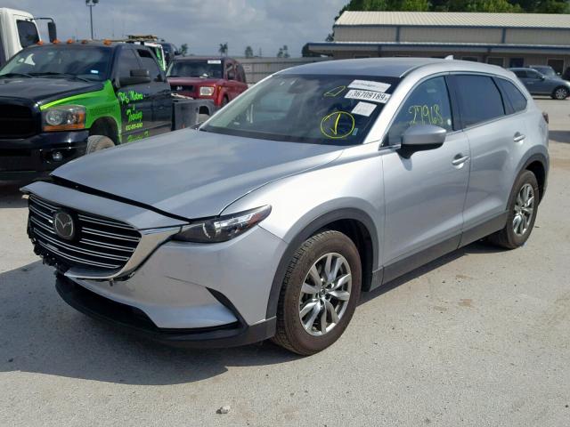 JM3TCACY2J0218753 - 2018 MAZDA CX-9 TOURI GRAY photo 2