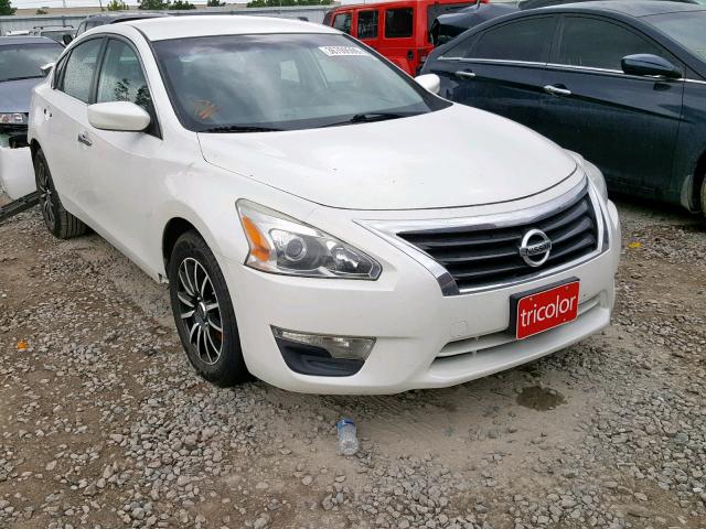 1N4AL3AP0DN418954 - 2013 NISSAN ALTIMA 2.5 WHITE photo 1