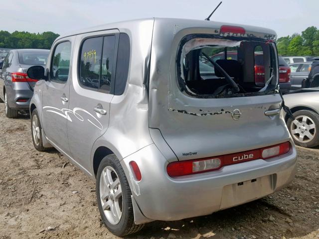 JN8AZ28RX9T105895 - 2009 NISSAN CUBE BASE SILVER photo 3