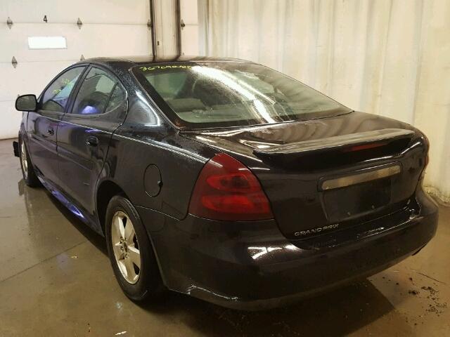 2G2WP552661127494 - 2006 PONTIAC GRAND PRIX BLACK photo 3