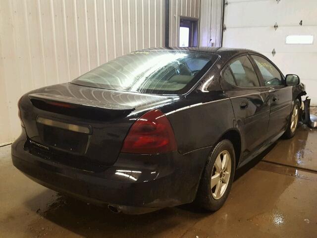 2G2WP552661127494 - 2006 PONTIAC GRAND PRIX BLACK photo 4