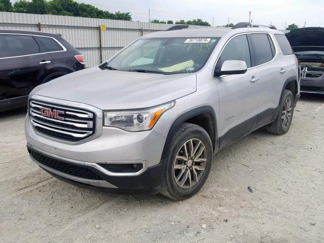 1GKKNLLAXHZ214750 - 2017 GMC ACADIA SLE GRAY photo 2