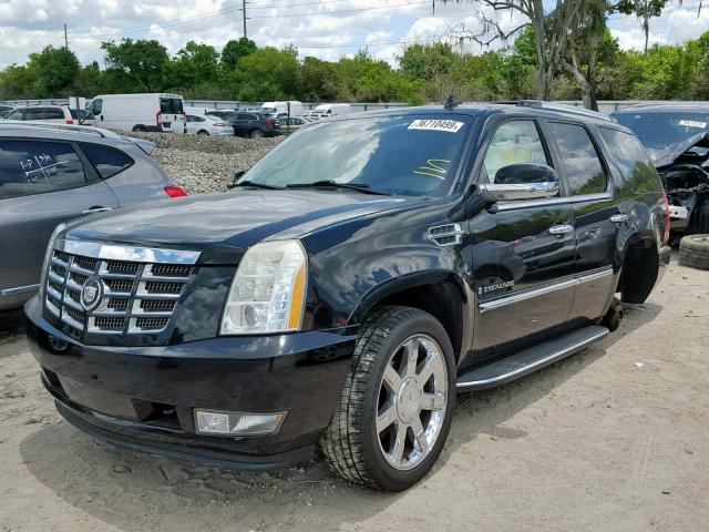 1GYFC13209R199977 - 2009 CADILLAC ESCALADE BLACK photo 2