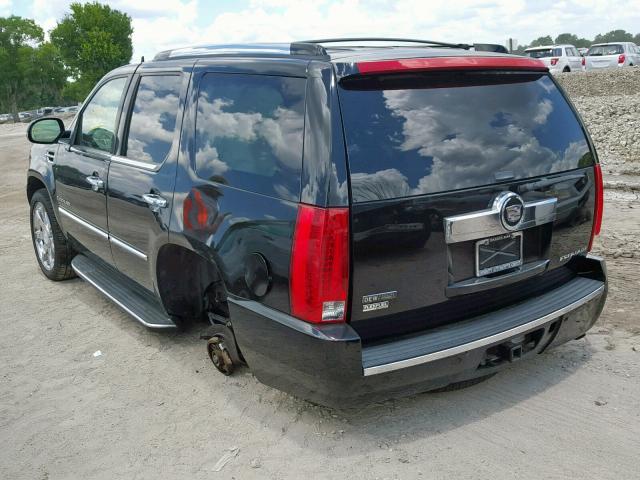 1GYFC13209R199977 - 2009 CADILLAC ESCALADE BLACK photo 3