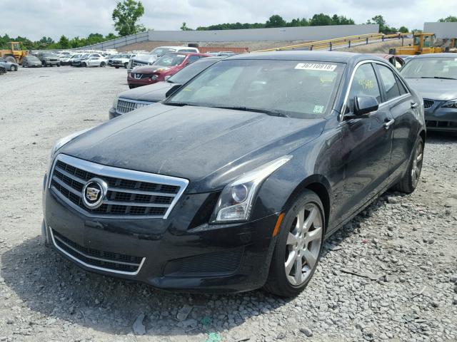 1G6AB5RA6D0116982 - 2013 CADILLAC ATS LUXURY BLACK photo 2