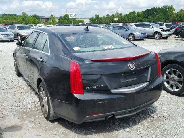 1G6AB5RA6D0116982 - 2013 CADILLAC ATS LUXURY BLACK photo 3