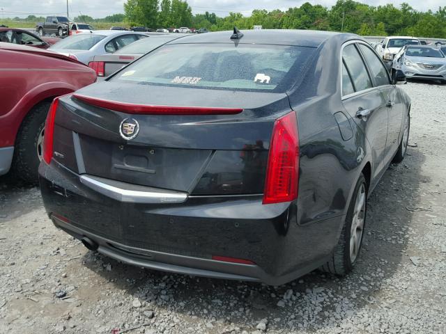 1G6AB5RA6D0116982 - 2013 CADILLAC ATS LUXURY BLACK photo 4