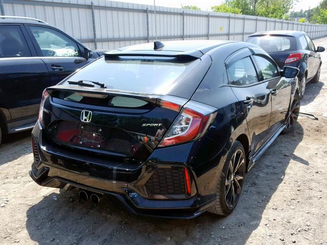 SHHFK7H4XHU404617 - 2017 HONDA CIVIC SPOR BLACK photo 4