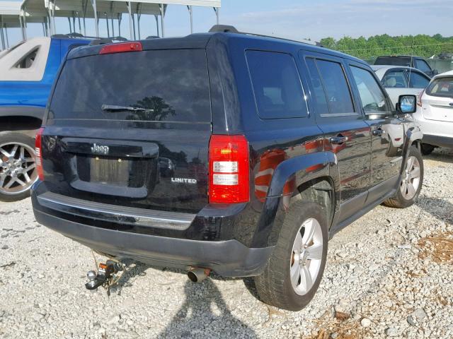 1C4NJPCB9CD548410 - 2012 JEEP PATRIOT LI BLACK photo 4