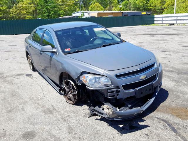 1G1ZH57B294212451 - 2009 CHEVROLET MALIBU 1LT GRAY photo 1