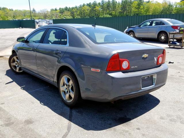 1G1ZH57B294212451 - 2009 CHEVROLET MALIBU 1LT GRAY photo 3