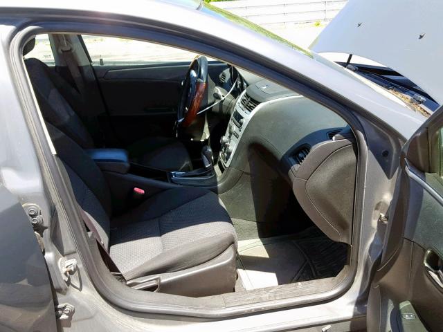 1G1ZH57B294212451 - 2009 CHEVROLET MALIBU 1LT GRAY photo 5