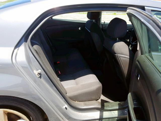 1G1ZH57B294212451 - 2009 CHEVROLET MALIBU 1LT GRAY photo 6