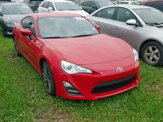 JF1ZNAA13G9704467 - 2016 TOYOTA SCION FR-S RED photo 1
