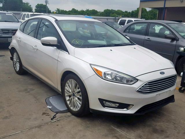 1FADP3N25HL222543 - 2017 FORD FOCUS TITA WHITE photo 1