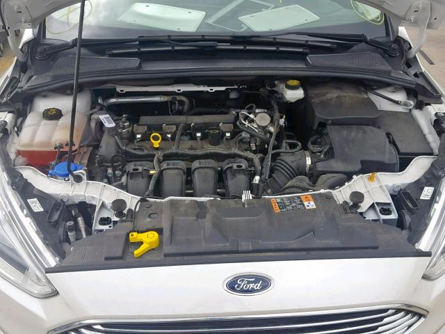 1FADP3N25HL222543 - 2017 FORD FOCUS TITA WHITE photo 7