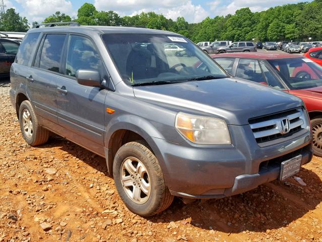 5FNYF28248B008439 - 2008 HONDA PILOT VP GRAY photo 1