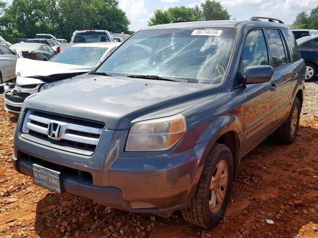 5FNYF28248B008439 - 2008 HONDA PILOT VP GRAY photo 2