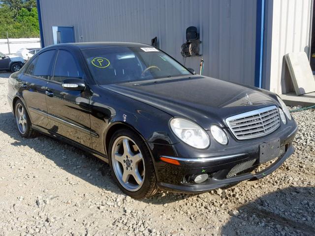 WDBUF65JX5A709572 - 2005 MERCEDES-BENZ E 320 BLACK photo 1