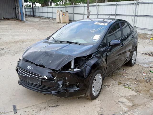 3FADP4AJ0JM140792 - 2018 FORD FIESTA S BLACK photo 2