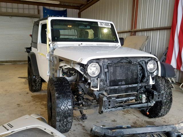 1C4AJWAG1DL666515 - 2013 JEEP WRANGLER S WHITE photo 1