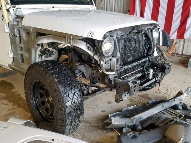 1C4AJWAG1DL666515 - 2013 JEEP WRANGLER S WHITE photo 9