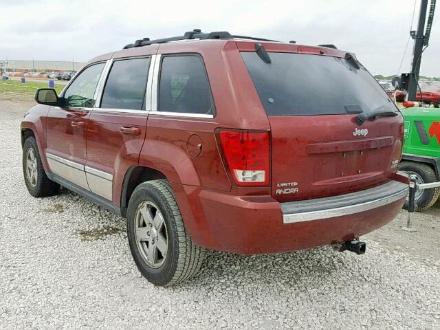 1J4HS58256C368790 - 2006 JEEP GRAND CHER RED photo 3