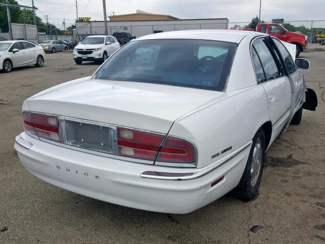 1G4CW52K1W4630792 - 1998 BUICK PARK AVENU WHITE photo 4