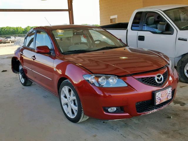 JM1BK32F781157276 - 2008 MAZDA 3 I RED photo 1