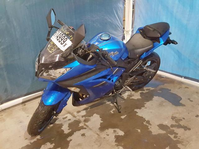 JKAEX8A1XHDA33595 - 2017 KAWASAKI EX300 A BLUE photo 2