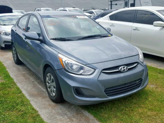 KMHCT4AE3HU353631 - 2017 HYUNDAI ACCENT SE GRAY photo 1