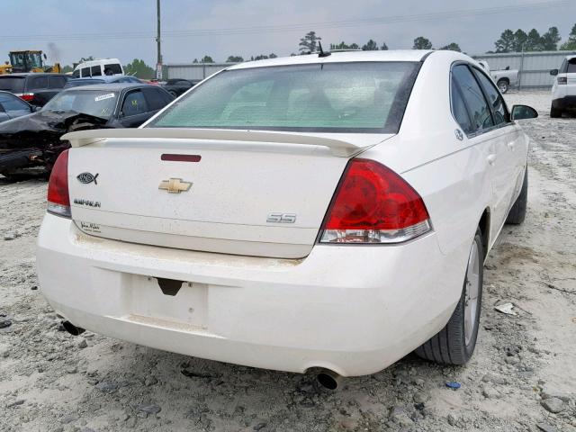 2G1WD58C989137197 - 2008 CHEVROLET IMPALA SUP თეთრი ფოტო 4