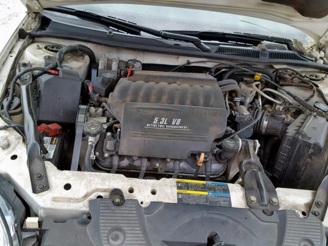 2G1WD58C989137197 - 2008 CHEVROLET IMPALA SUP თეთრი ფოტო 7