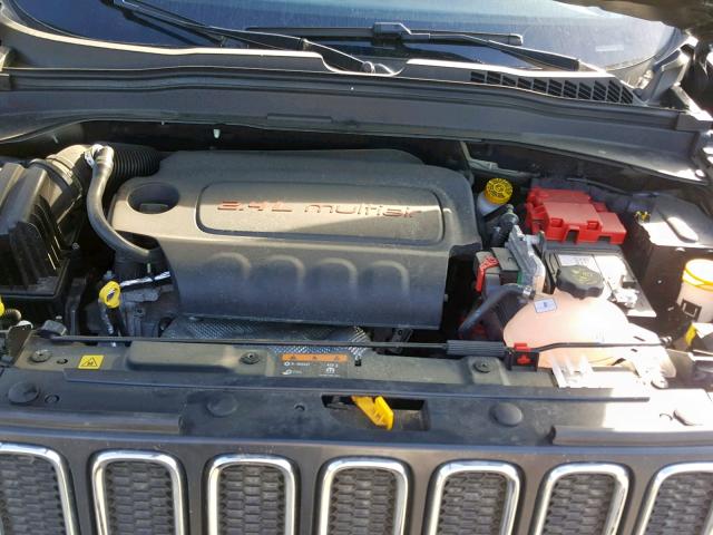 ZACCJBAB5JPJ36266 - 2018 JEEP RENEGADE S GRAY photo 7