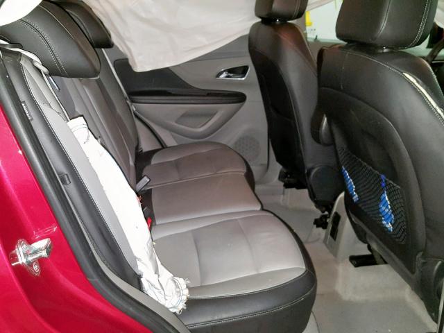 KL4CJCSB4FB169052 - 2015 BUICK ENCORE RED photo 6