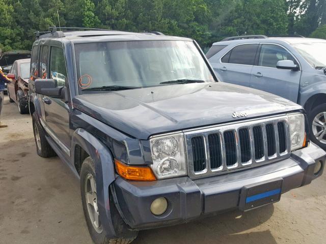 1J4RG4GK6AC128206 - 2010 JEEP COMMANDER BLUE photo 1