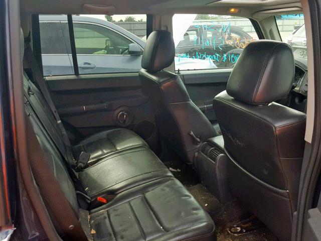 1J4RG4GK6AC128206 - 2010 JEEP COMMANDER BLUE photo 6